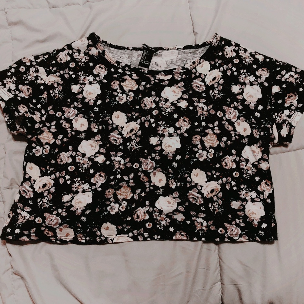 Floral Crop Top